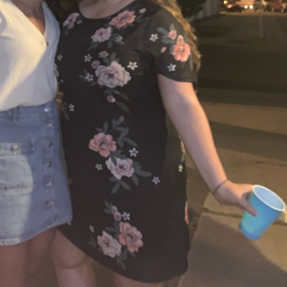 🌸 MinkPink Sheer Floral Tunic Dress / Top 🌸 - Picture 3 of 3